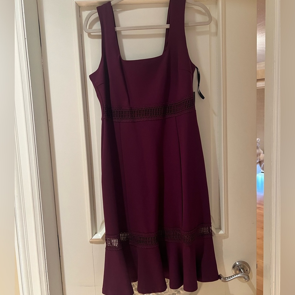 Lulu’s Wine Midi Dress